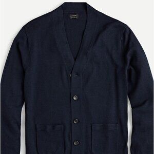 Mens J Crew Washable merino wool cardigan sweater Size Medium
